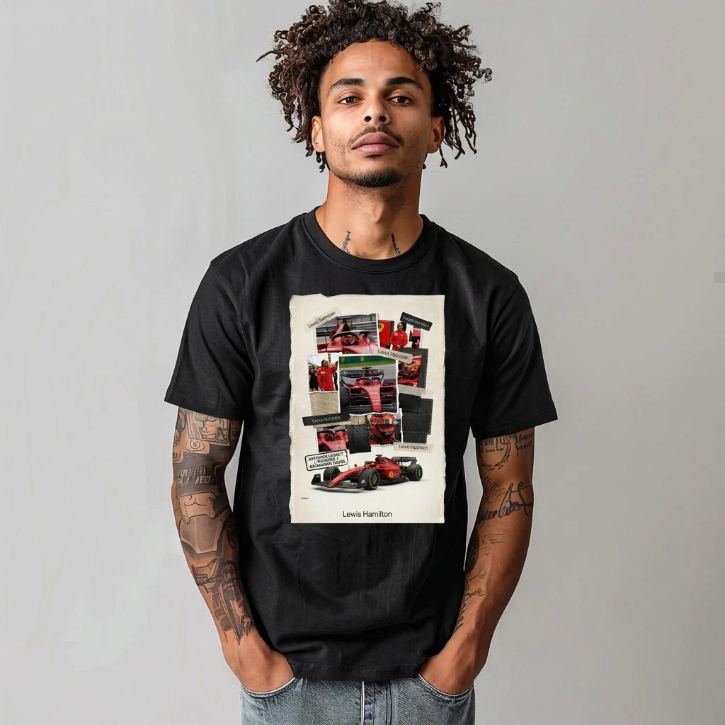 Lewis Hamilton Design T-Shirt