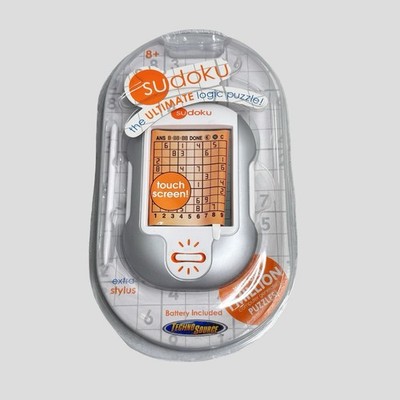 Sudoku Illuminated Handheld Game W/ Stylus Techno Source 2005 New VTG READ