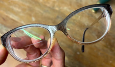 Coach HC6171U 5554 Women's Eyeglasses Shimmer Violet Peach Gradient 140 55-17