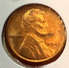 1947-S Lincoln Wheat Cent Penny GEM RED BU From an Original Bank Roll