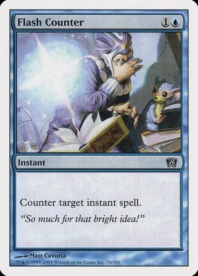 8th Edition Flash Counter MTG Magic the Gathering NM