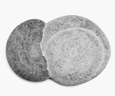 Mineral Specimen: Fairy Stone, Calcite from Quebec, Canada "SUN & MOON" (FAY66)