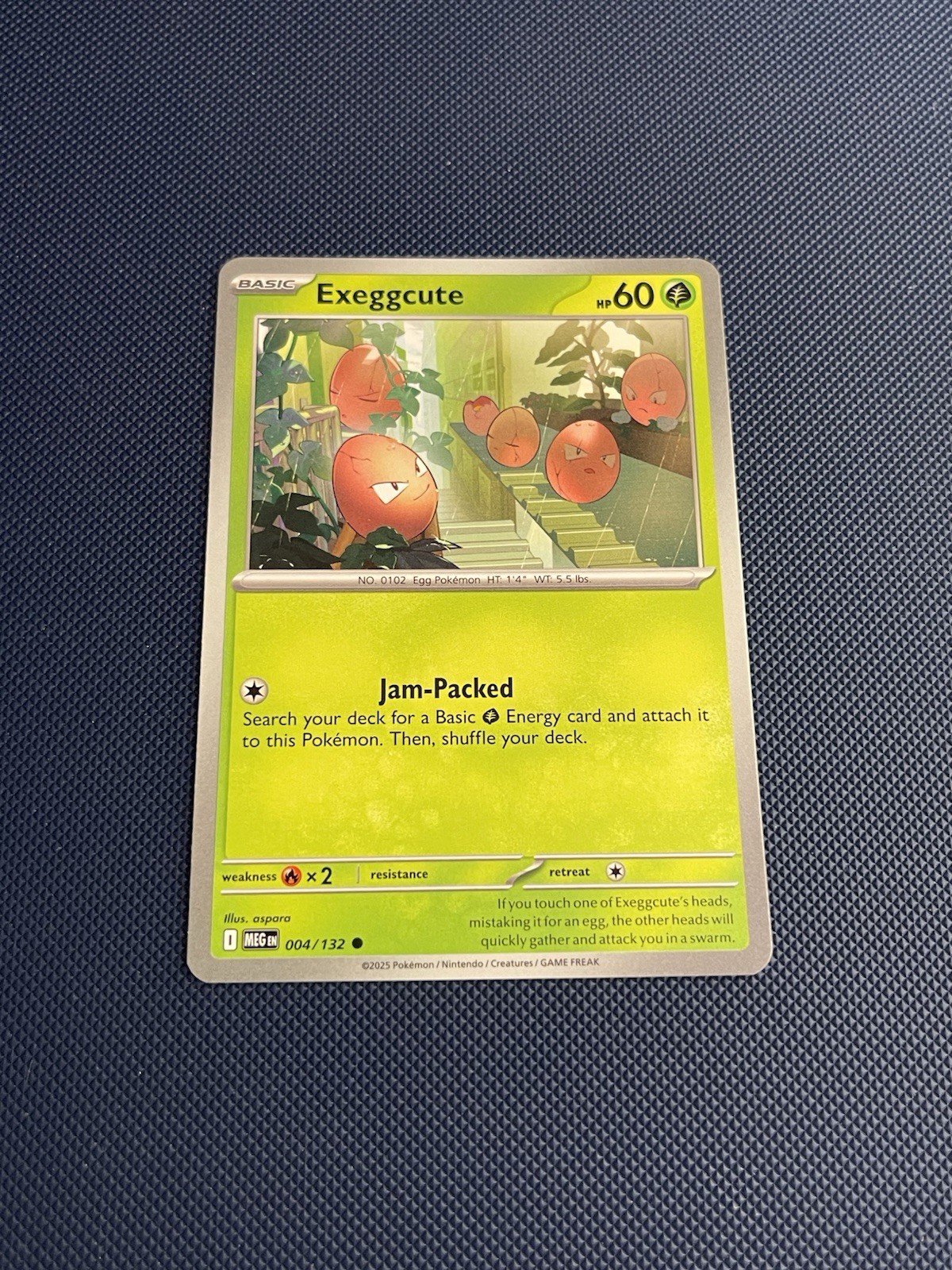 Exeggcute - 004/132: Mega Evolution Near Mint