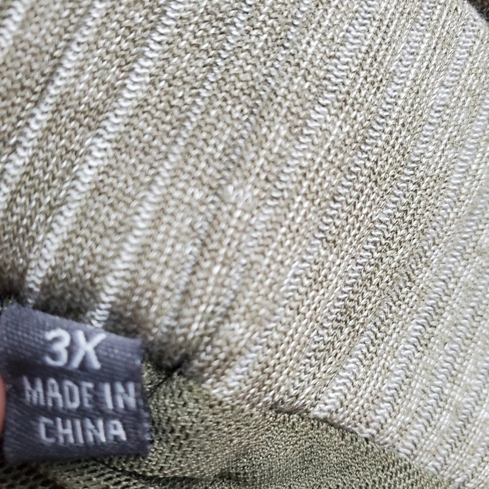 Falda para mujer Lisa Rinna Collection 3X punto acanalado midi oliva elástica nueva sin etiquetas elegante Foto 4 de 4