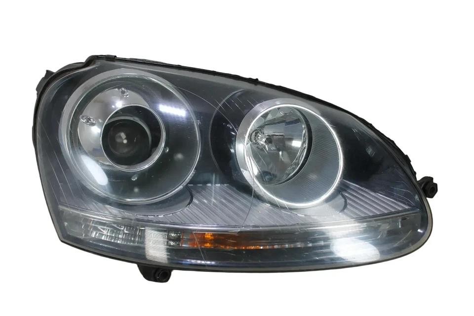 VW Golf 5 V Scheinwerfer Xenon vorn rechts Xenonscheinwerfer 1K6941032 Defekt - Bild 1 von 4