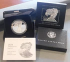 MINT CONDITION!  2024-W  American Eagle Silver "PROOF" Coin (24EA)!