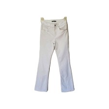 Simply Vera Wang Womens Pants White Size 2 FLAW!Bootcut Stretch (D-152)
