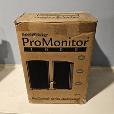 Definitive Technology ProMonitor 1000 altoparlante originale da scaffale (1) NERO