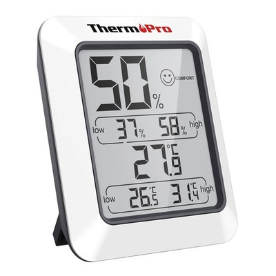 ThermoPro TP50 digitales Thermo-Hygrometer -50 °C bis +70 °C