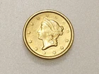 1851-P $1 LIBERTY HEAD GOLD COIN