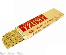 IZUMI GOLD 1/2"x1/8" Bike Japan Chain BMX Track Fixed Gear Single Speed #11