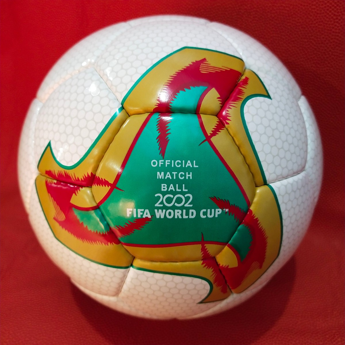 ✨希少✨adidas 2002年日韓W杯公式試合球 FEVERNOVA 5号 adidas fevernova 2002 Fifa World Cup korea/japan Match Ball