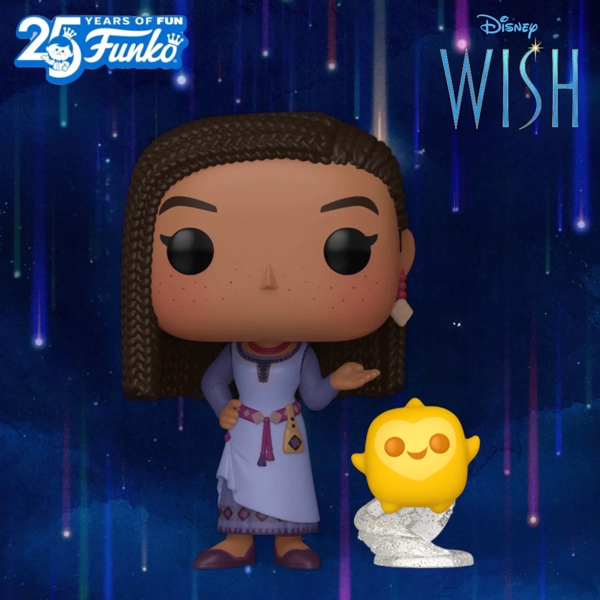 Funko POP! Figurine 1390 Disney Wish Asha et la Bonne Étoile