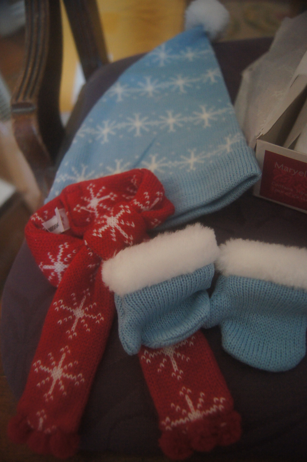 American Girl Doll Maryellen Ice skating Outfit & Accessories 2 Items