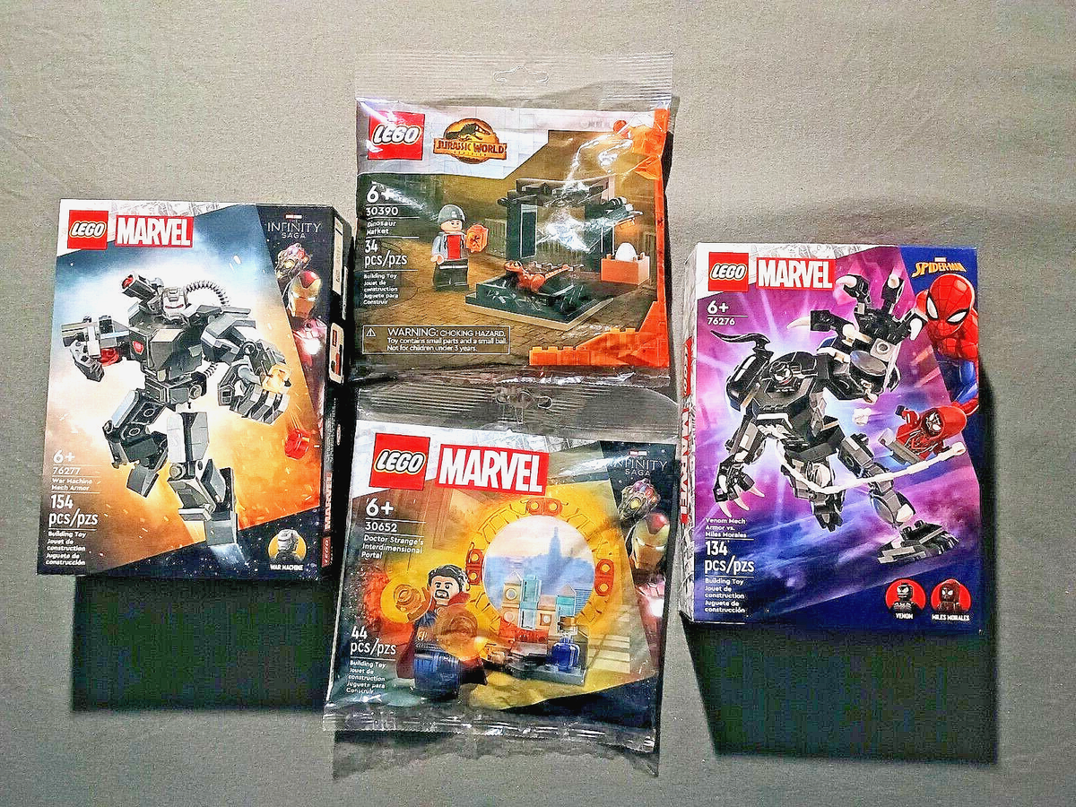 k〜 Lot of 4 ) NEW LEGO Marvel Venom Mech Armor/War Machine Mech | eBay