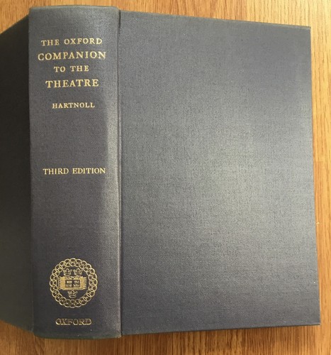 OXFORD COMPANION TO THE THEATRE 1967 Drama Reference Book HCDJ - Picture 2 of 4