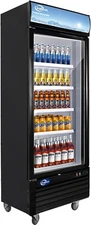 Commercial Refrigerator Merchandiser with Glass Door Upright Fridge ETL 23Cu.Ft