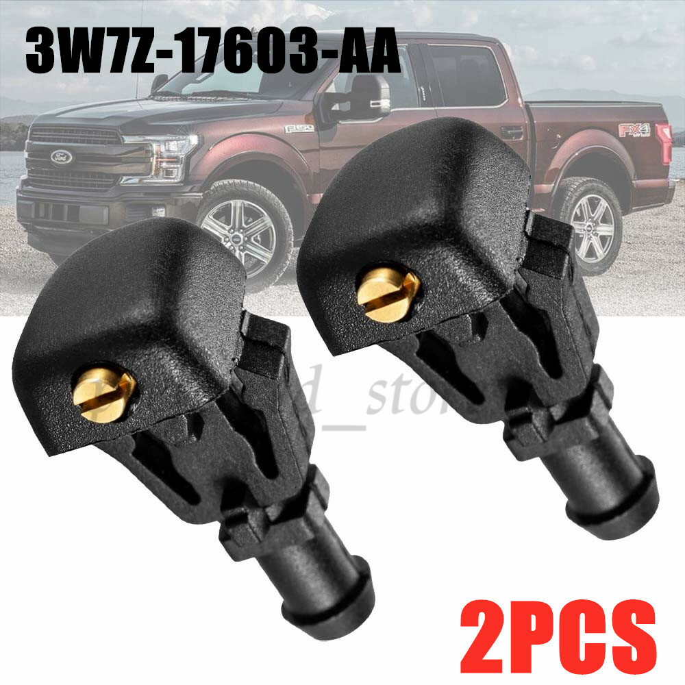 OTUAYAUTO Front Windshield Washer Nozzles Kit Replacement for 2004-2013