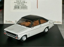 FORD ESCORT MK2 1300 GHIA DIAMONT WHITE LHD 1978 TROFEU 1002 W 1:43