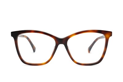 Max Mara MM5017 052 Tortoise Plastic Cat Eye Optical Eyeglasses Frame 53-14-140