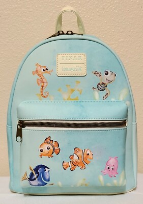 New Loungefly Disney Pixar Finding Nemo Watercolor Mini  display picture 1