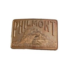 Vintage PHILMONT SCOUT RANCH Brass BELT BUCKLE