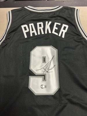 Maillot Des San Antonio Spurs Signé Par Tony Parker - Authentifié COA Beckett - Pièce Collector