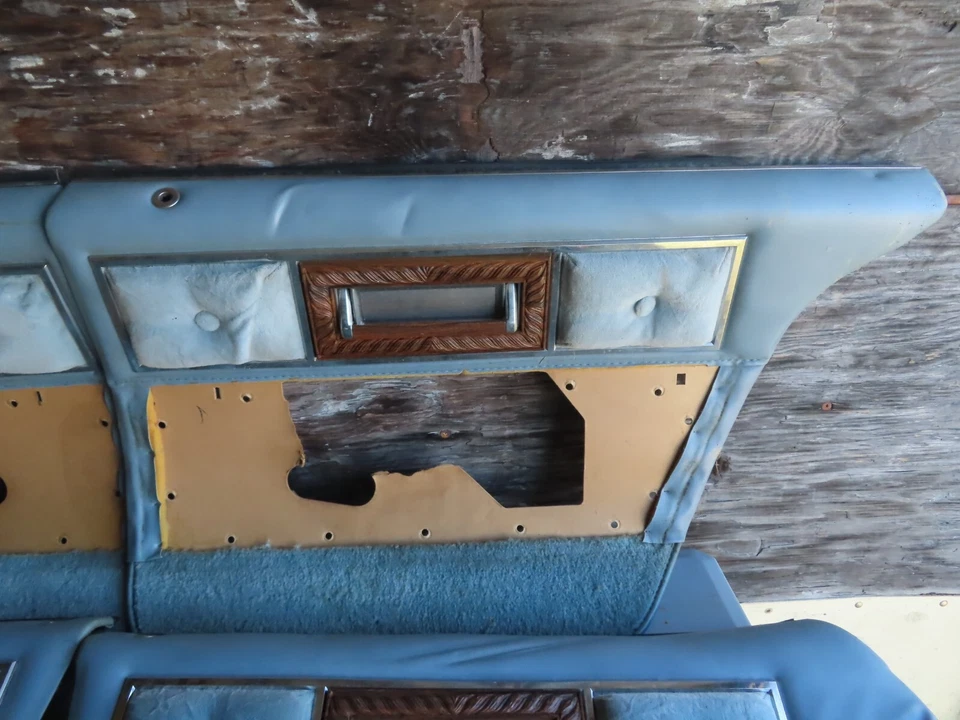 77-90 GM TAMAÑO COMPLETO CUATRO PUERTAS DERECHA DERECHA IZQUIERDA LH PANEL PUERTA DELANTERA TRASERA CON CORREA DE TRACCIÓN Foto 4 de 4