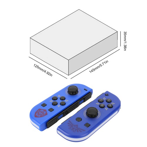 Juego de 2 mandos de juego inalámbricos Joy-con para Nintendo Switch/Lite/oled Gamepad - Imagen 55 de 73