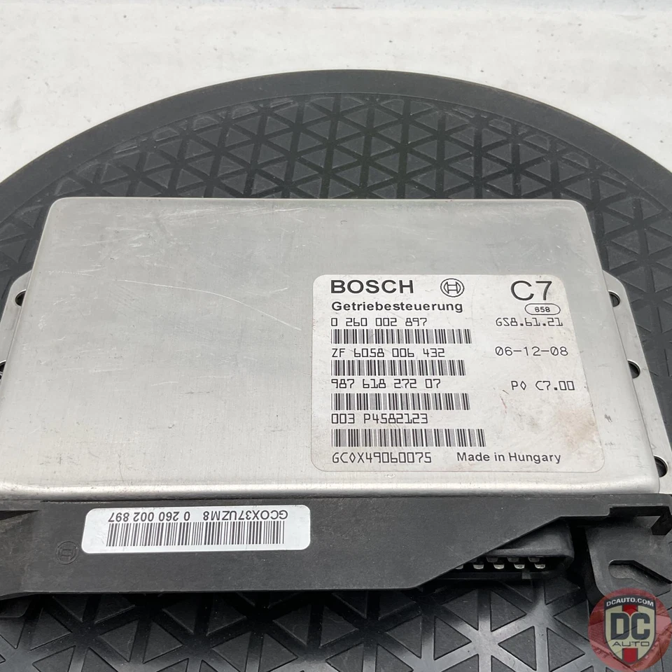 Módulo de control Porsche Boxster Cayman Tiptronic 2007-2008 98761827207 Foto 3 de 4