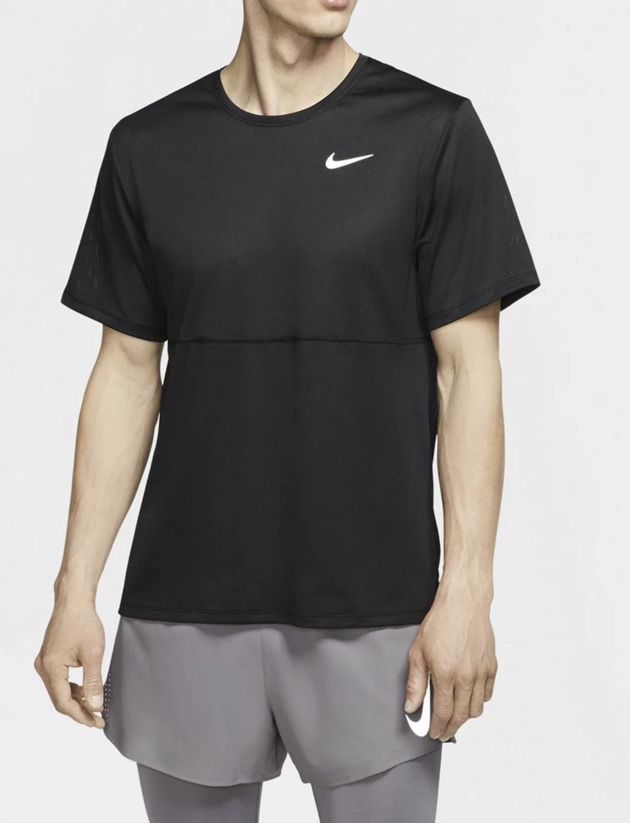 Nike Men s BREATHE RUNING TOP T Shirts CJ5333 010 Size Medium