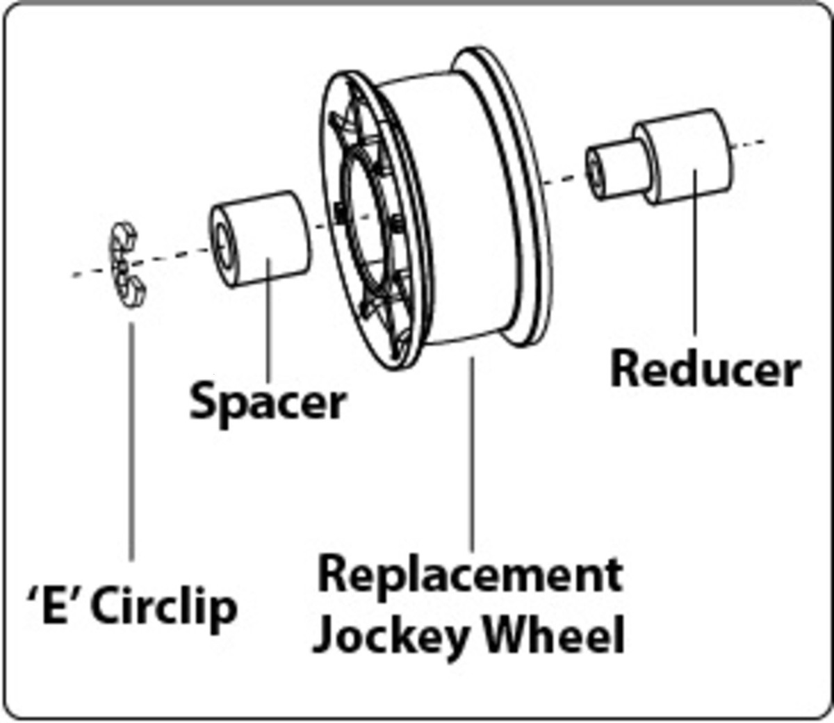 Tendicinghia Con Cuscinetto Asciugatrice Whirlpool Ariston Indesit - Foto 5