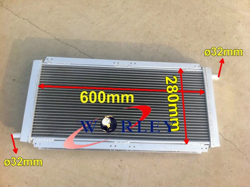 FOR LOTUS ELISE & EXIGE SERIES 1&2 & VAUXHALL VX220 MT ALUMINUM RADIATOR&FANS - image 2 of 4