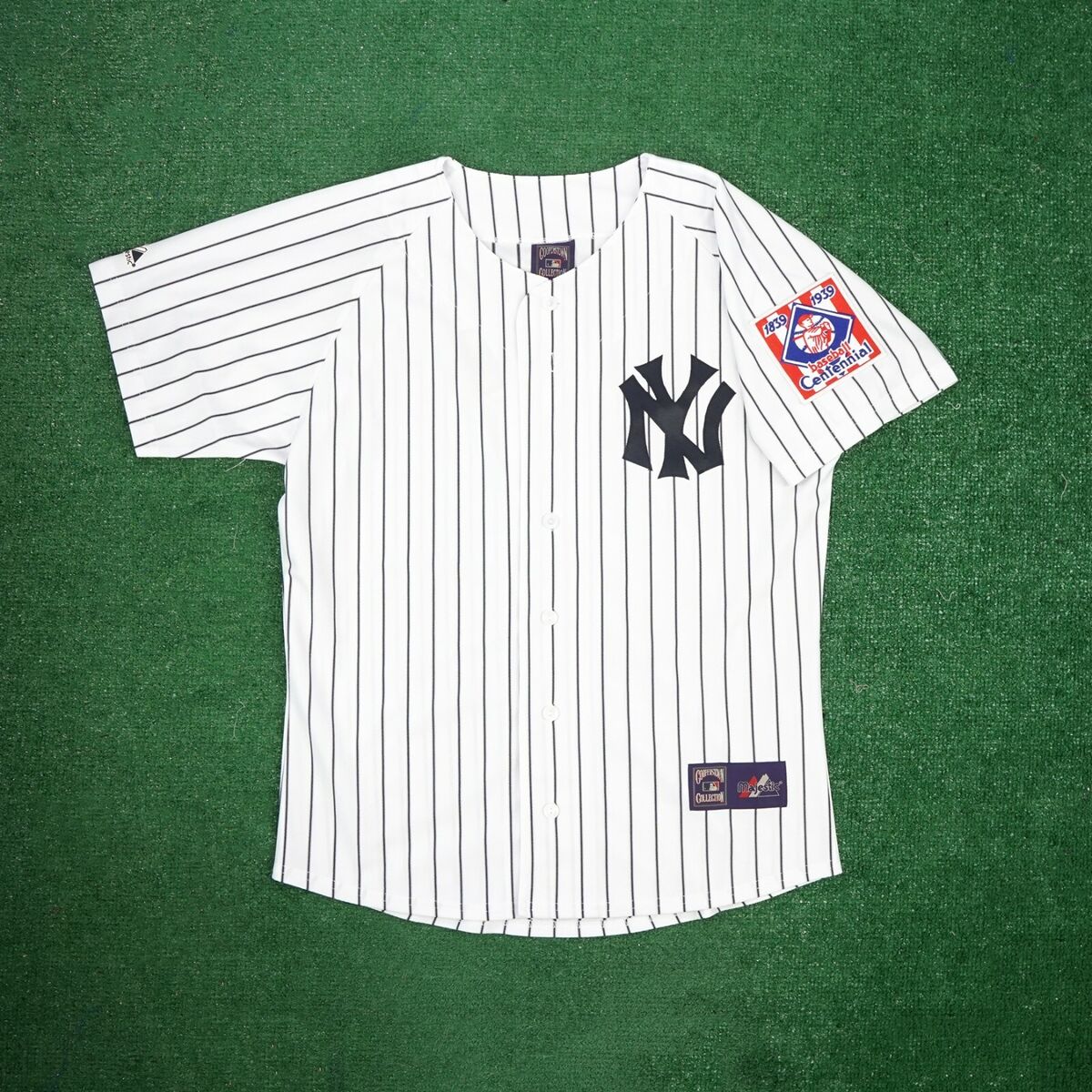 Men's Nike Babe Ruth White New York Yankees Home Cooperstown Collection Player Jersey