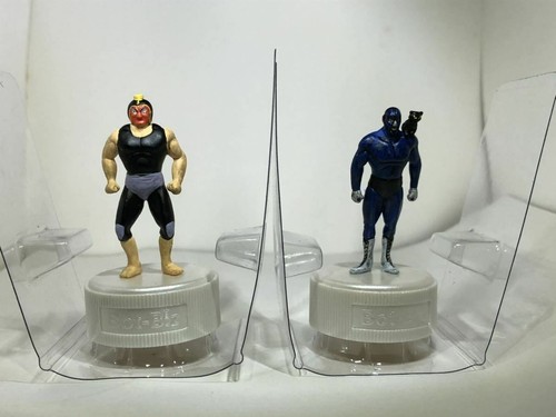 12 Figure Gasha Gashapon L'UOMO TIGRE TIGER MAN MASK BOTTLE CAP Bot-Biz Runa' jp - Foto 9 di 12
