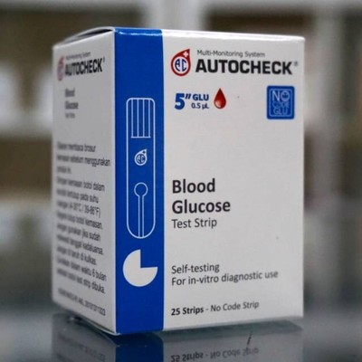Autocheck Test Strip Glucose 25Strips