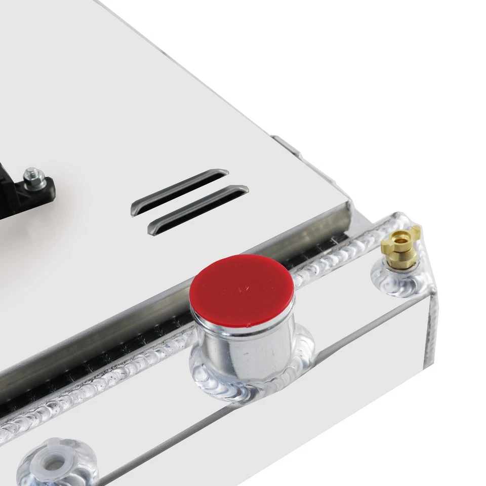 Ventilador de cubierta de radiador de 4 filas para camioneta Chevy C10 C20 C30 K10 K20 1963-1966 1965 64 Foto 3 de 4