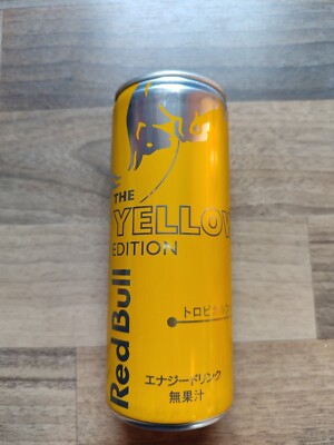 Red Bull The Yellow Edition Full Voll 250ml Can Energy Drink Dose Japan Tropical