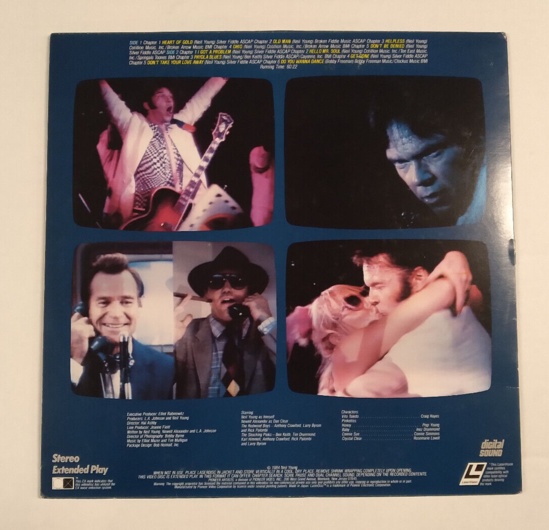 Laserdisc) NEIL YOUNG - Solo Trans | eBay