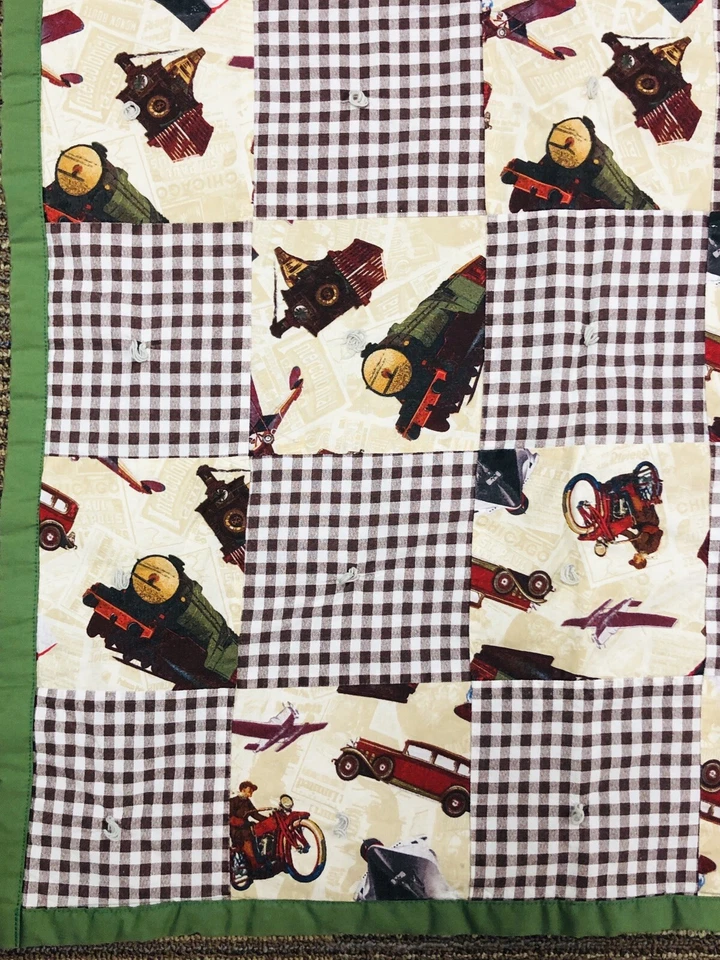 motorized/transportaion Blanket Throw for baby boy - Image 4 of 4