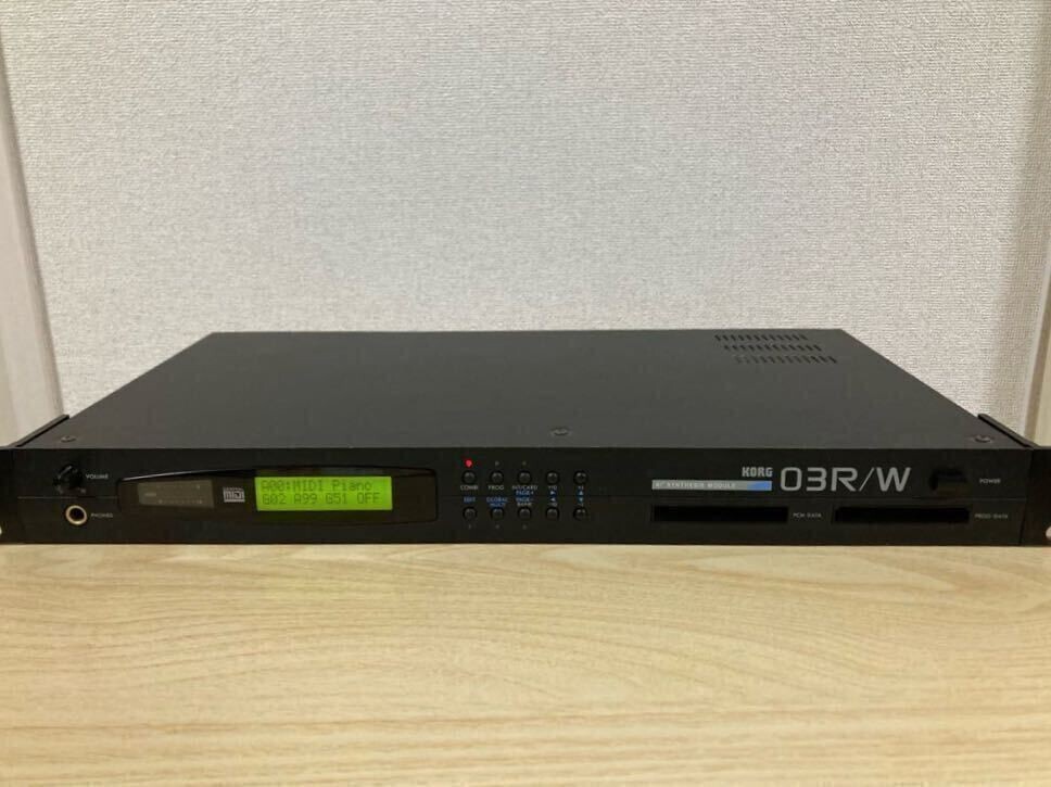 Korg 03R/W Synthesis sound Module Rackmount | eBay Korg 03R/W Synthesis sound Module Rackmount | eBay