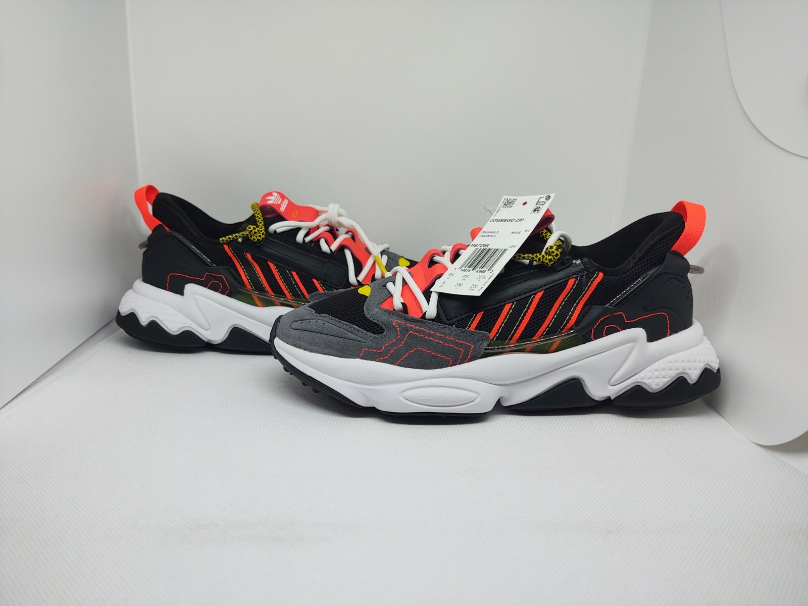 adidas Ozweego Zip Black Solar Red 2020 