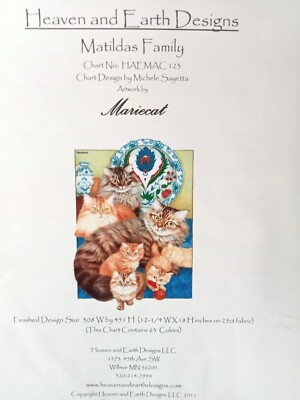 Matildas Familie - Himmel & Erde Designs - Kreuzstich - Stich Ct. 308 x 451.