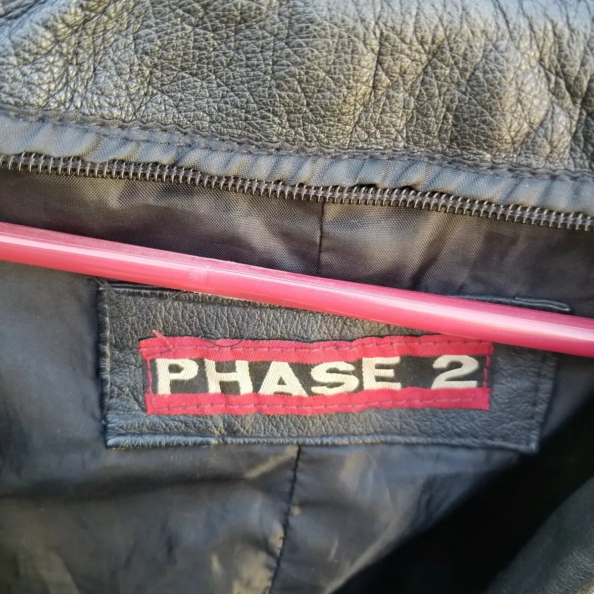 Phase 2 leather shop jacket 20849