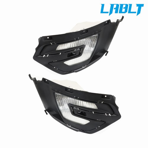 Feux antibrouillard LABLT avec lunette noire côté droit et gauche pour Ford Explorer 2016-2017 - Photo 3/6