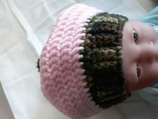 Hand Crocheted Beanie Bee's Babiez 