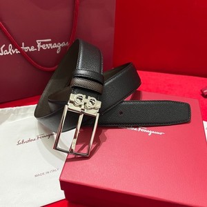 Salvatore Ferragamo Gancini Ceinture en cuir réversible pour hommes
