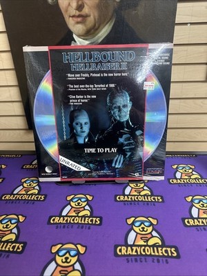 Hellbound Hellraiser II Laserdisc 1988 Clive Barker Doug Bradley Unrated Horror