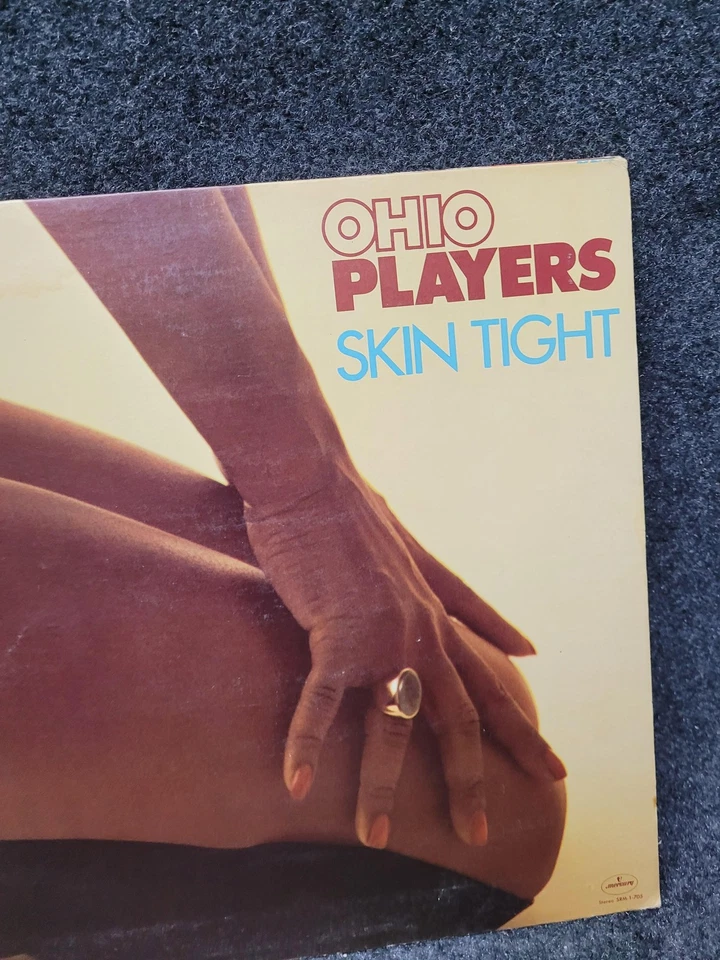 Vintage Ohio Players Vinyl Record Skin Tight LP Funk Soul Mercury SRM-1-703 1974 - Image 3 of 4