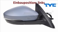 TYC 332-0064 AußEnspiegel Links Spiegel AußEn FüR Skoda